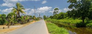 surinam transport panorama 300x110 - Water Canal Between Former Plantations In Suriname